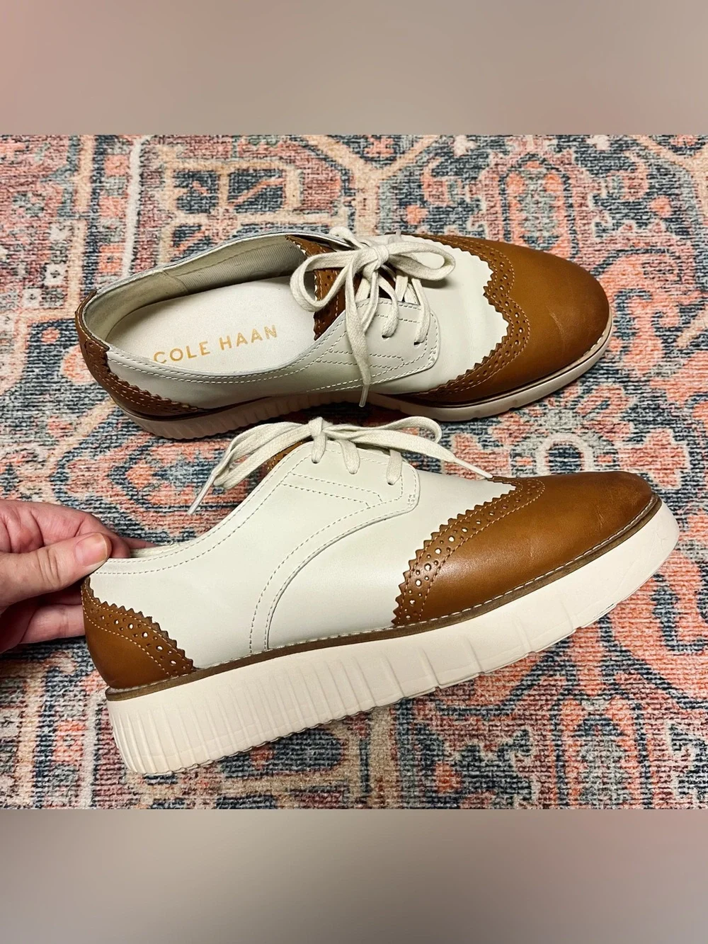 Cole Haan Women’s Grand City Platform Oxfords